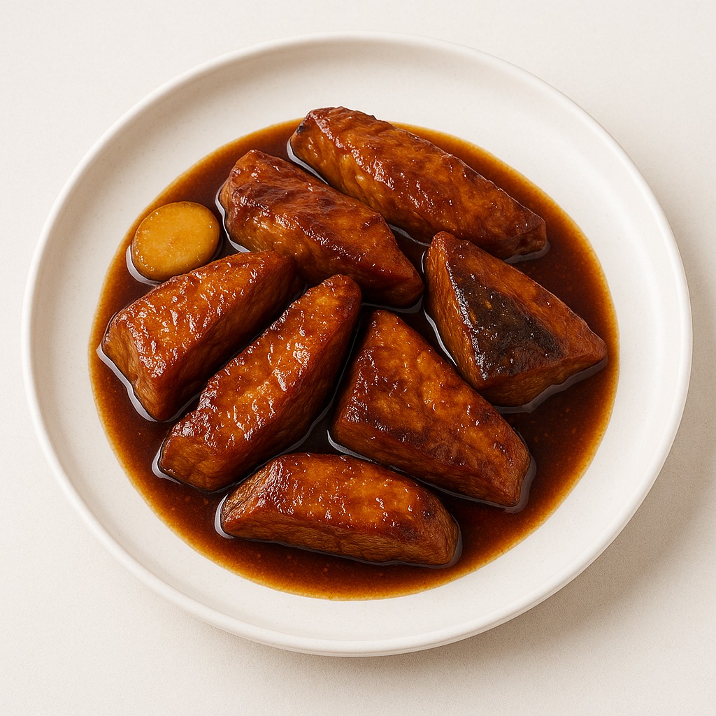 Mock Fish with Dark Soya Sauce